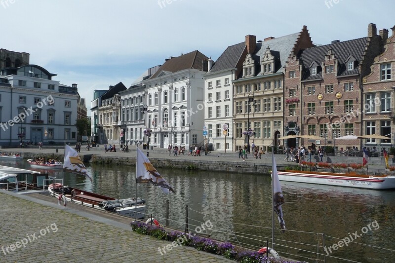 Gent Ghent Kraanlei Belgium Flanders