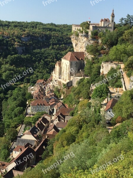 France Houses Architecture Scenic Old