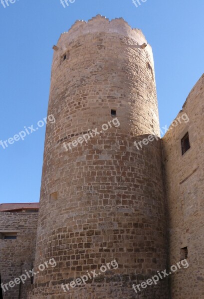 Tower Castle Circular Medieval Architecture