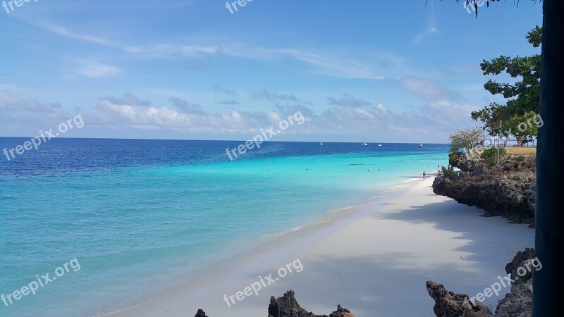 Zanzibar Africa Tanzania Beach Sea