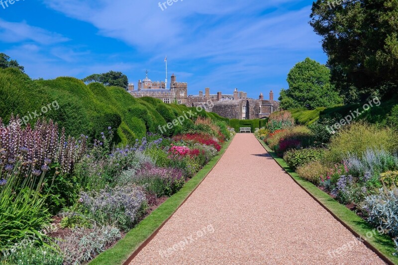 Castle Schlossgarten Castle Park Walmer Castle Garden