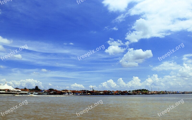 Nature Cloud View The Sky Panorama