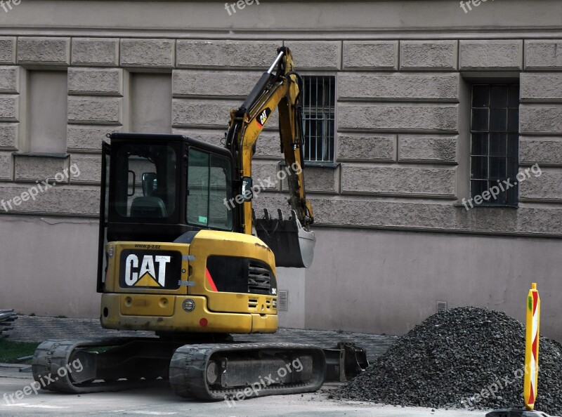 Excavator Construction Site Shovel Building Excavation