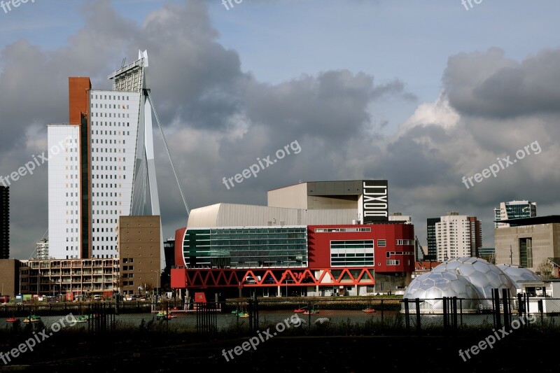 Rotterdam Netherlands Architecture City Skyscraper