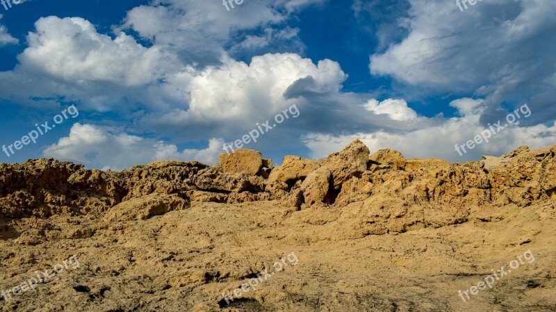 Wilderness Rock Cliff Formation Landscape