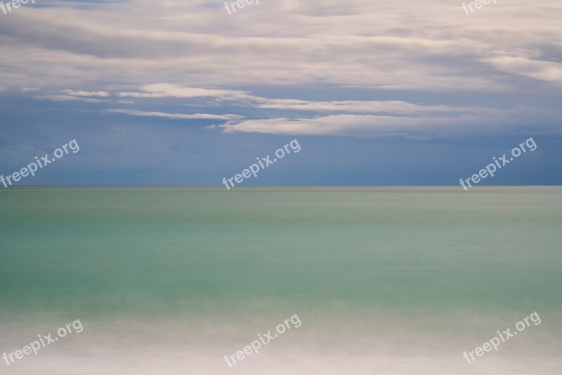 Marine Ocean Beach Long Exposure Colors