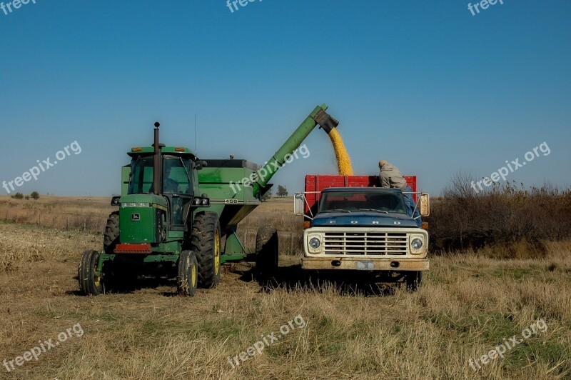 Harvest Fall Crops Crop Corn