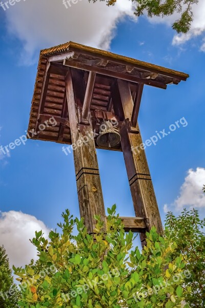 Belfry Wooden Bell Architecture Church