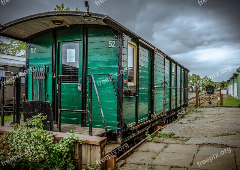 Railway Carriages Wood Metal Iron Steel