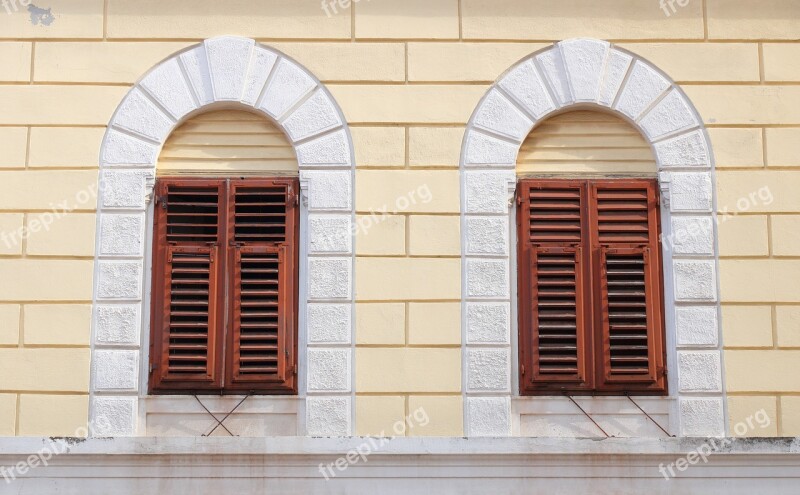 Croatie Zadar Window Wall Shutters