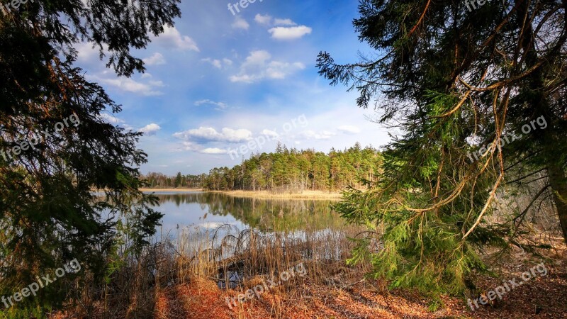 Lake Nature Water Landscape Waters