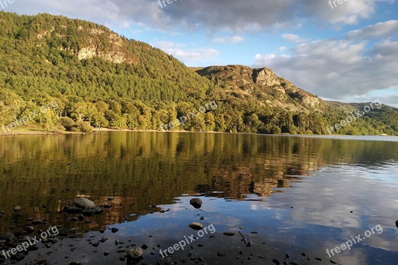 Lake District Cumbria Mountains Water Free Photos