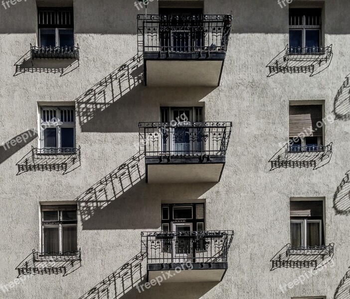 Windows Shadow Wall Building Free Photos