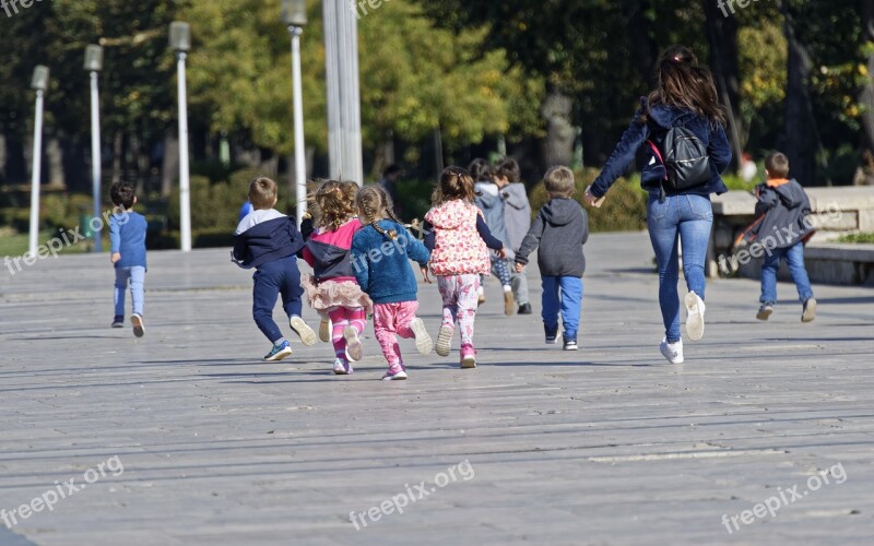 Kids Group Boys Girls Treadmill