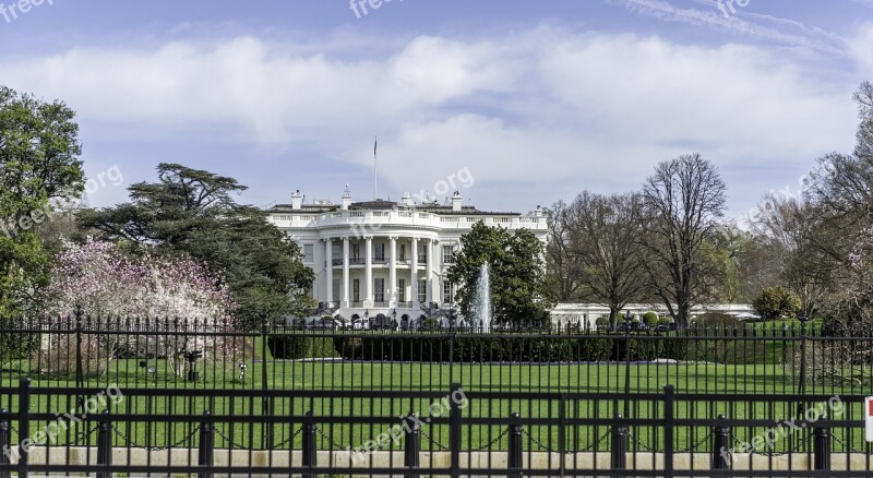 Architecture White House Mansion Free Photos