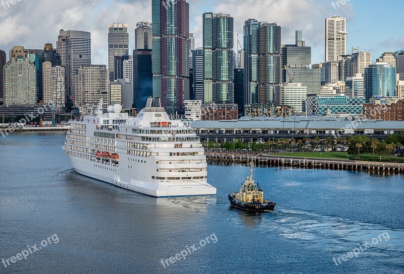 Sydney Architecture Building Cruise Liner