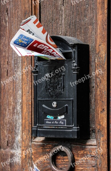 Mailbox Mail Newspaper Communication Free Photos