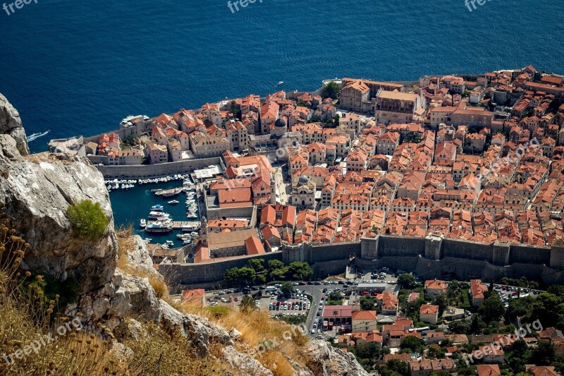 Dubrovnik Croatia Europe Old Town Architecture