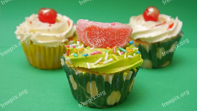 Food Sweet Cupcake Eat Delicious