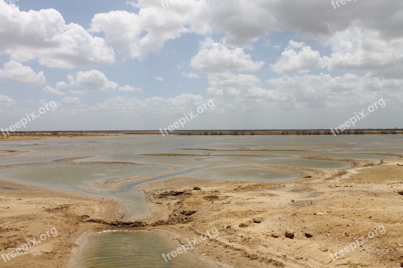 Desert Guajira Colombia Landscape Nature