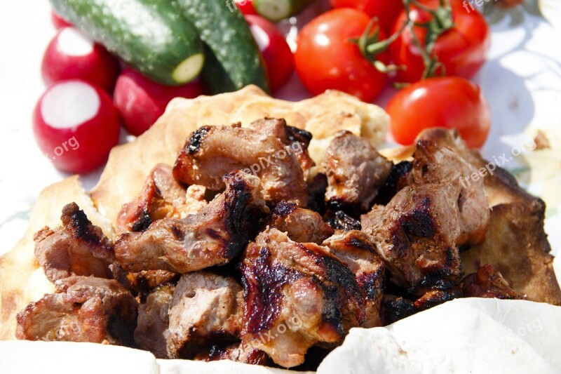 Grill Meat Shish Kebab Bbq Nutrition