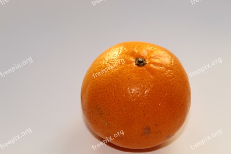 Tangerine Citrus Fruit Round Orange