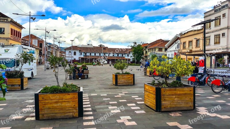 Plaza Old Architecture Tourism Monument