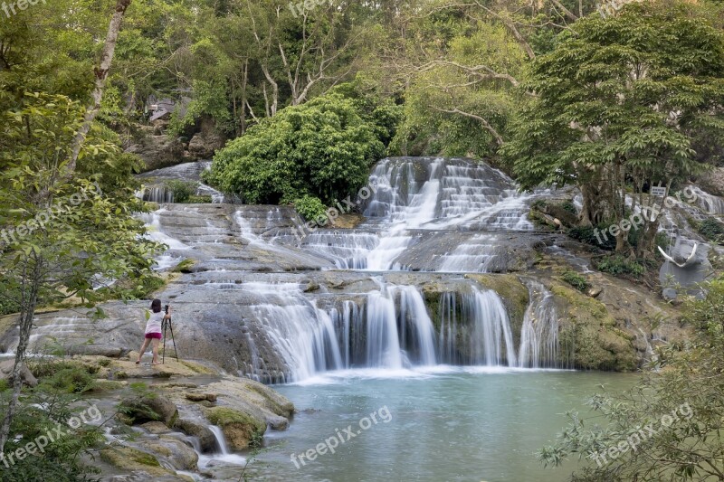 Lang Son The Waterfall Vietnam Posted Curious Natural