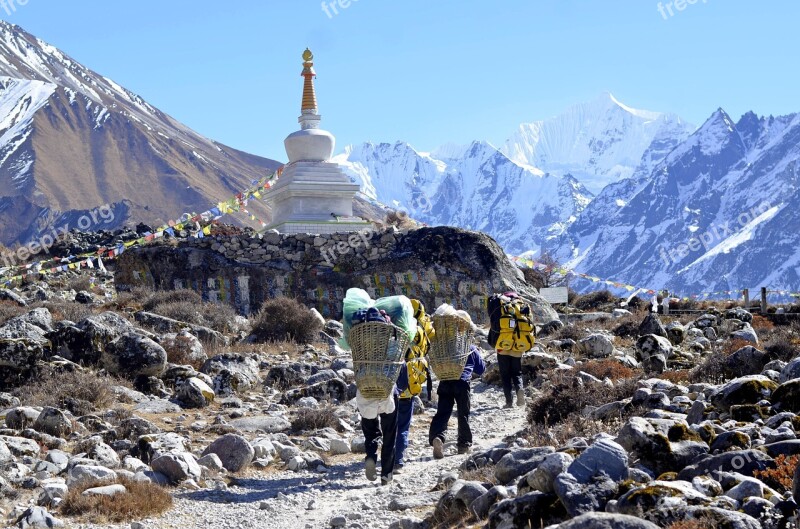 Nepal Trek Langtang Trekking Himalaya