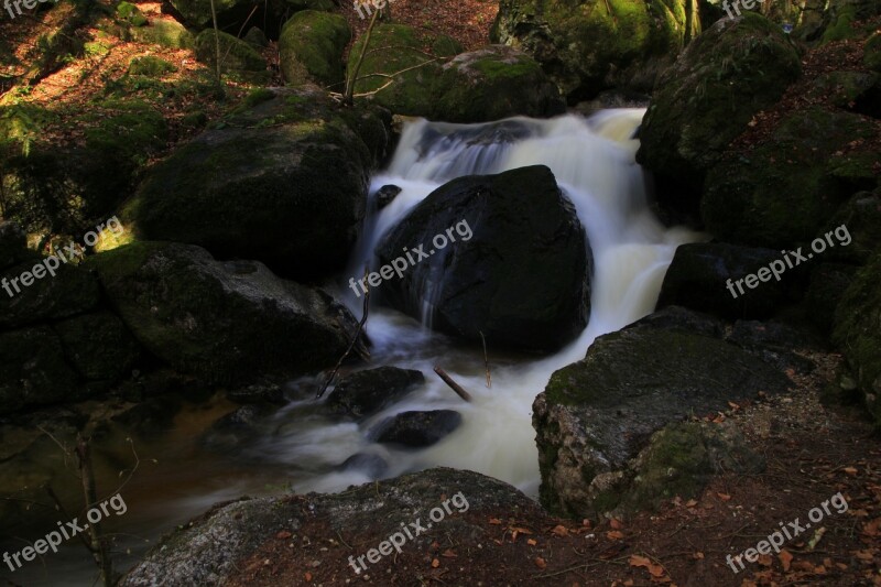 Mystical Waterfall Hiking Bach Fantasy