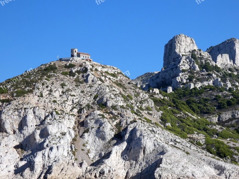 Marseille Lighthouse Plan Creeks Mediterranée