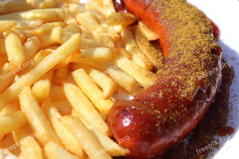 Currywurst Curry Ketchup Sausage Nutrition