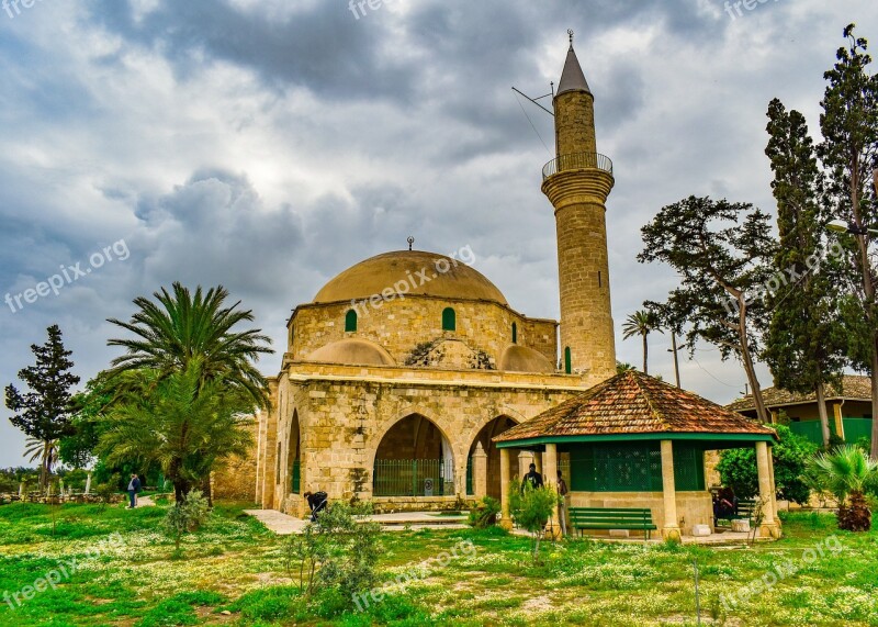 Cyprus Larnaca Hala Sultan Tekke Mosque Ottoman