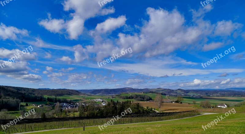 Landscape Switzerland Aargau Endingen Hinterland