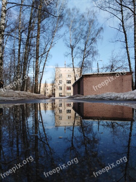 Reflection Water Nature Sky Calm