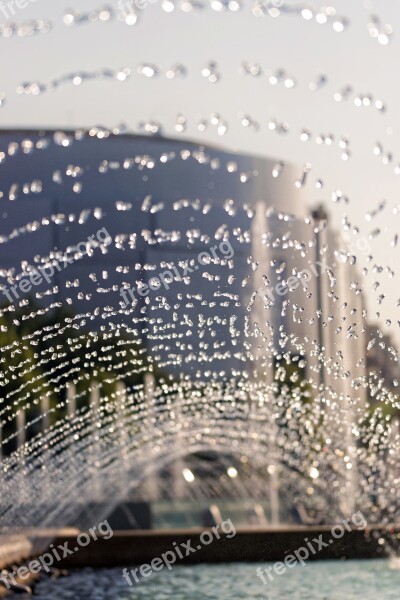 Fountain Water Jets Jets Tourism Splash