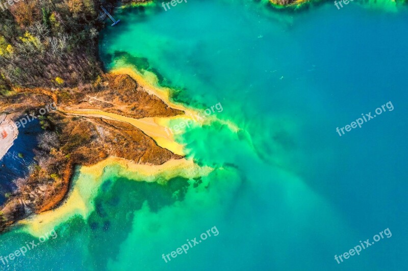 Lake Water Turquoise Nature Landscape