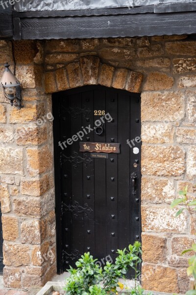 Door Doorway Entrance Old Stables