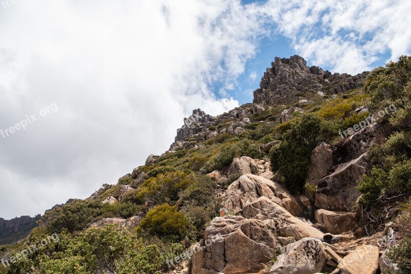 Overland Track Tasmania Wilderness Nature Landscape