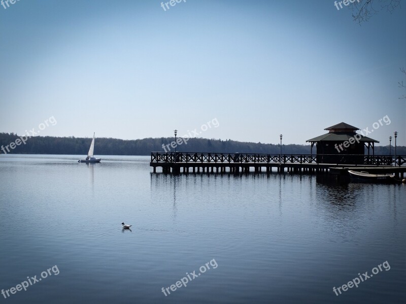 Sailboat Boat Lake Sails Holiday