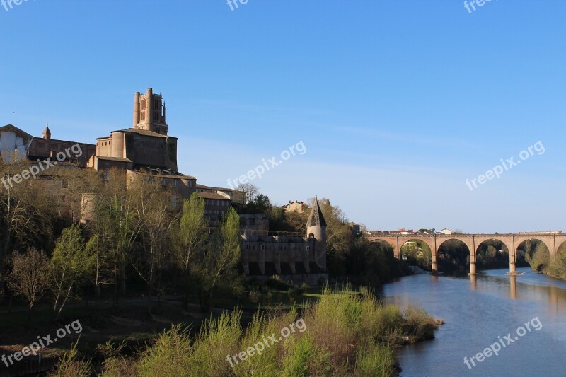 Albi Pink Sky Cathedral Cécile