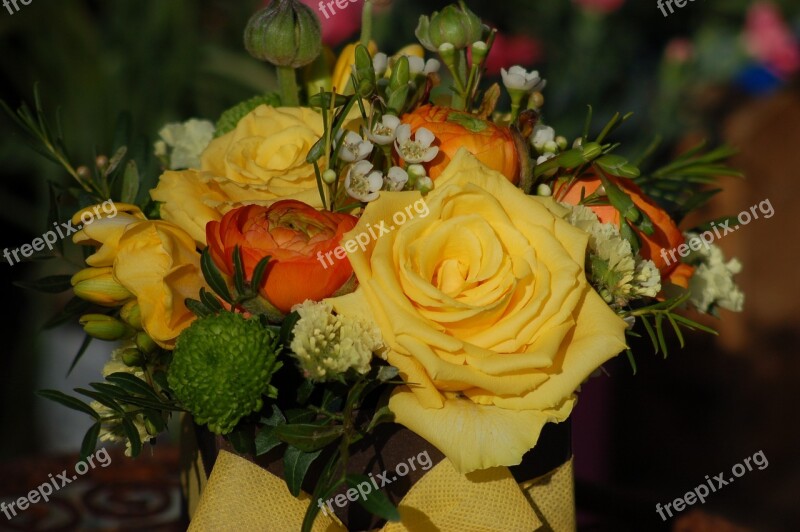 Flower Arrangement Flowers Composition Romantic Spring