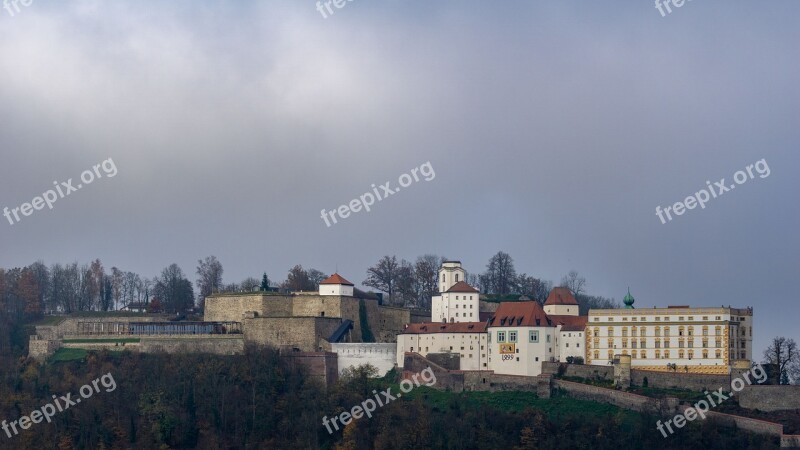 Passau Veste Oberhaus Castle Building Fortress