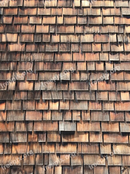 Wood Shingles Wood Roof Architecture Building