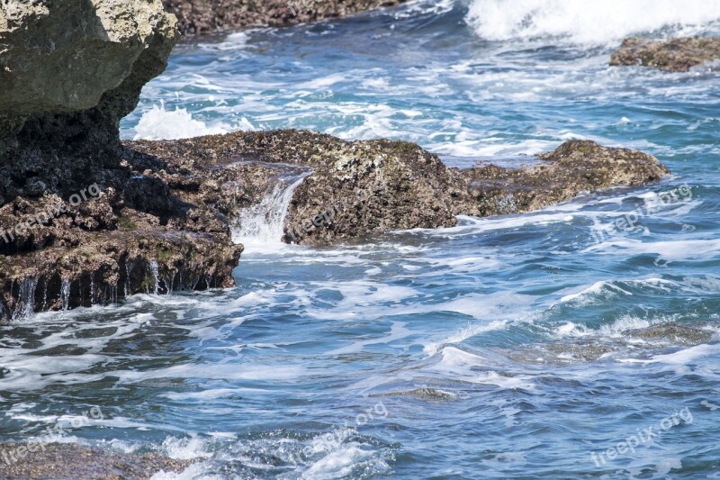 Sea Costa Mediterranean Puglia Italy