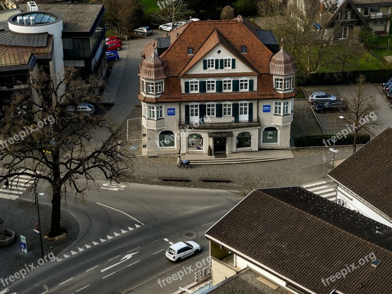 Centre Of The Village Building Old Historically Marketplace