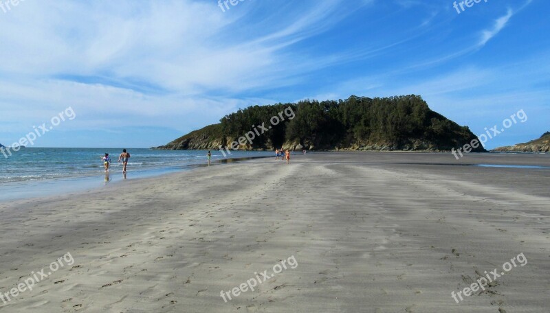 Beach Sand Sea Vacation Nature