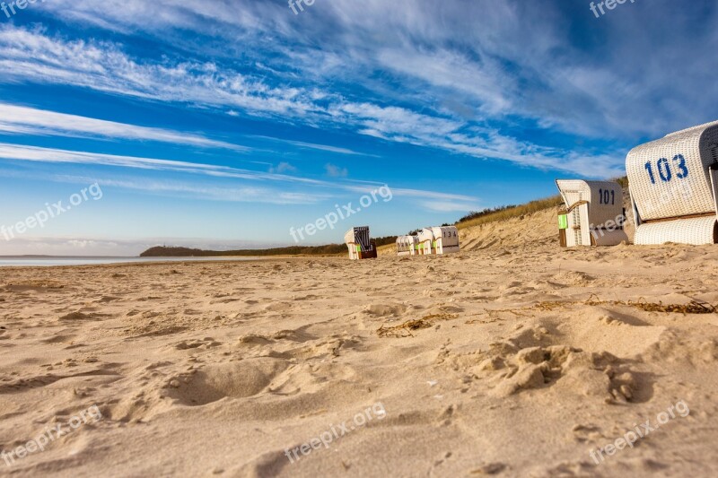 Beach Clubs Baltic Sea Coast Dunes