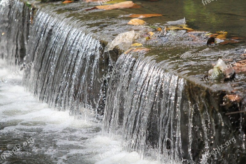 Mini Waterfall Freeze Water Cold Arctic