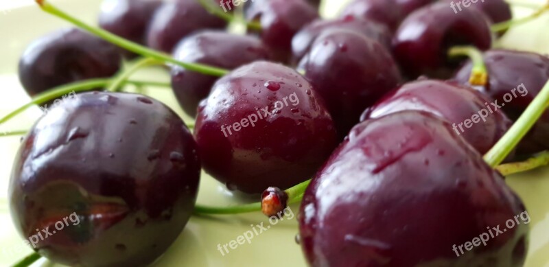 Cherry Fruit Fresh Organic Delicious